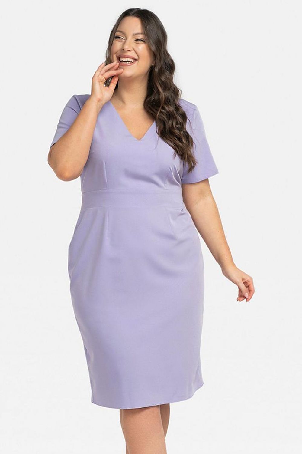 Plus size dress model 196881